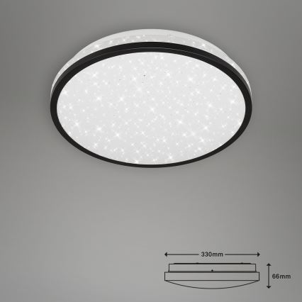 Briloner - Plafoniera LED da bagno STARRY SKY LED/12W/230V IP44