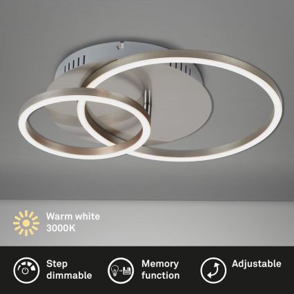 Briloner - Plafoniera LED dimmerabile FRAMES LED/24,5W/230V