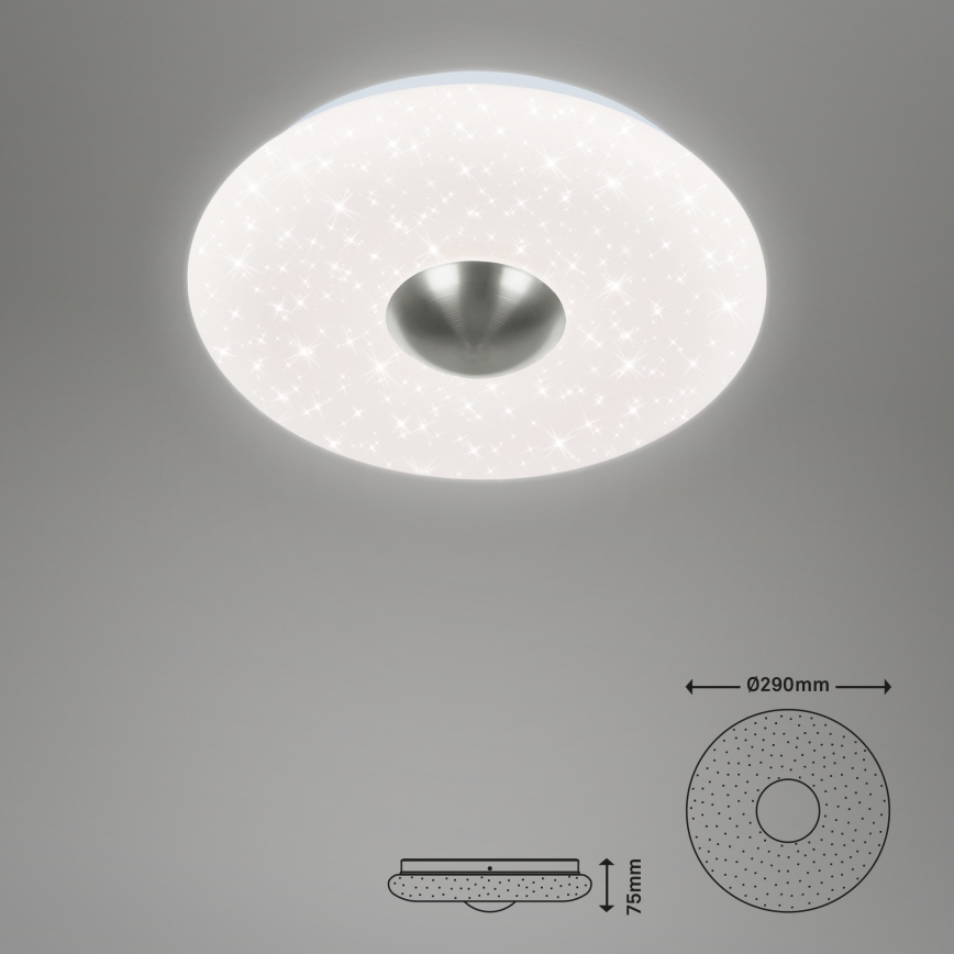 Briloner - Plafoniera LED NALU LED/12W/230V