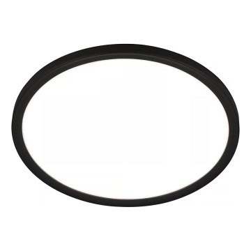 Briloner - Plafoniera LED per il bagno con sensore di movimento MOVE LED/18W/230V IP44 Ø 29 cm nero