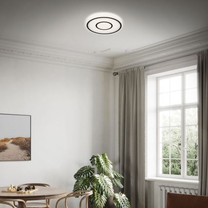 Briloner - Plafoniera LED SIRKEL LED/12W/230V nero