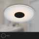 Briloner - SET 3x Lampada LED da incasso per bagni LED/6W/230V IP44 nero