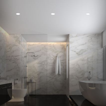 Briloner - SET 3x RGBW Luce da incasso LED da bagno dimmerabile LED/4,8W/230V 3000-6500K IP65 + telecomando