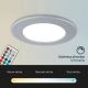 Briloner - SET 3x LED RGBW Lampada da incasso dimmerabile per bagni LED/4,8W/230V 3000-6500K IP65 + telecomando