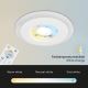 Briloner - SET 3x LED RGBW Lampada da incasso dimmerabile per bagni LED/5W/230V 3000-6500K IP44 + telecomando
