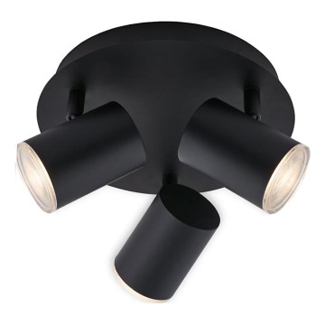 Briloner&nbsp;10476229 - Luce Spot da bagno 3xGU10/5W/230V IP44 nero