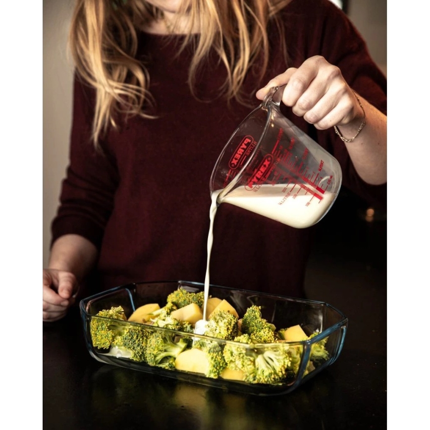 Brocca graduata in vetro PYREX 0,5 l