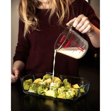 Brocca graduata in vetro PYREX 1 l