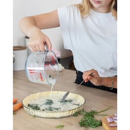 Brocca graduata in vetro PYREX 1 l