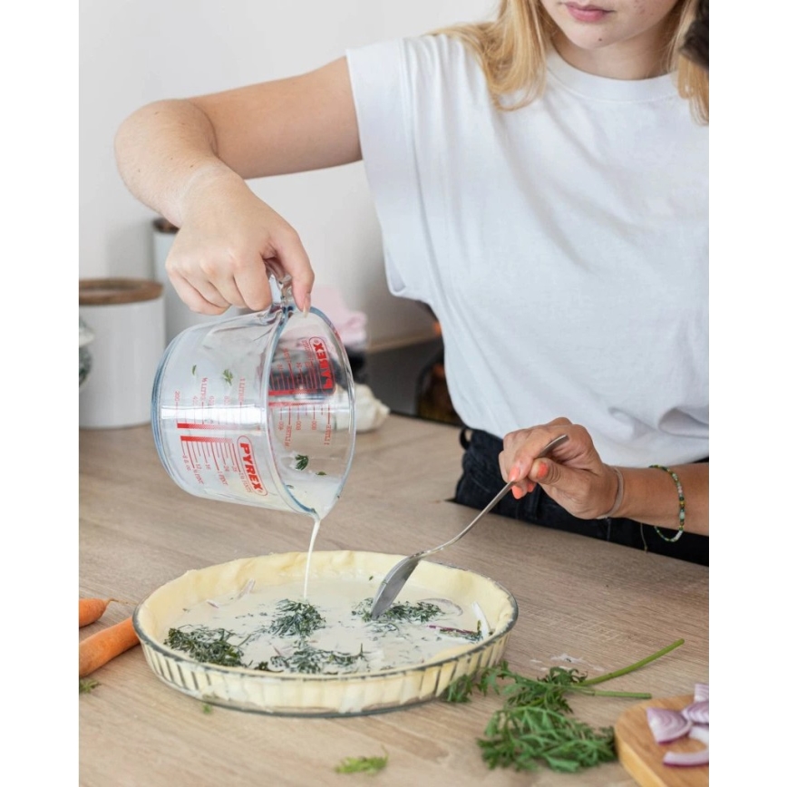 Brocca graduata in vetro PYREX 1 l