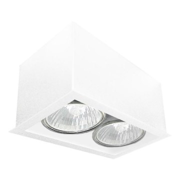 Brosline - Faretto 2xGU10/10W/230V bianco