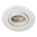 Brosline - Faretto da incasso 1xGU10/10W/230V bianco