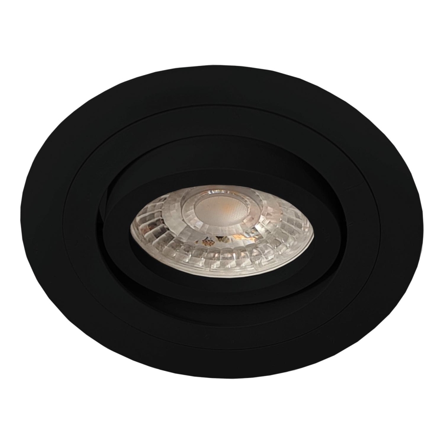 Brosline - Faretto da incasso 1xGU10/10W/230V nero