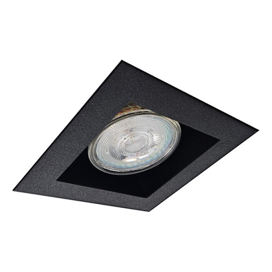 Brosline - Faretto da incasso 1xGU10/10W/230V nero