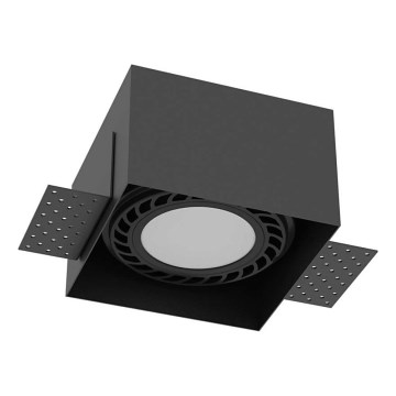 Brosline - Faretto da incasso 1xGU10/18W/230V nero