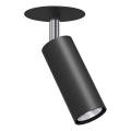 Brosline - Faretto da incasso 1xGU10/4W/230V nero
