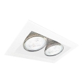 Brosline - Faretto da incasso 2xGU10/10W/230V bianco