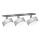 Brosline - Faretto da incasso per controsoffitto 3xGX53/9W/230V bianco