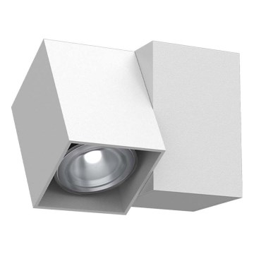 Brosline - Faretto da parete 1xGU10/10W/230V bianco