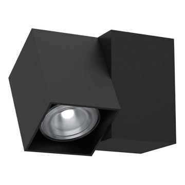 Brosline - Faretto da parete 1xGU10/10W/230V nero