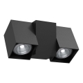 Brosline - Faretto da parete 1xGU10/10W/230V nero