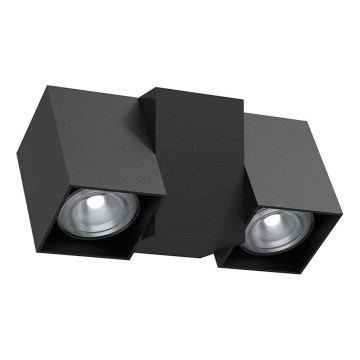 Brosline - Faretto da parete 1xGU10/10W/230V nero