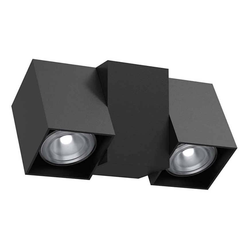 Brosline - Faretto da parete 1xGU10/10W/230V nero