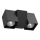 Brosline - Faretto da parete 1xGU10/10W/230V nero