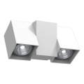 Brosline - Faretto da parete orientabile 1xGU10/10W/230V bianco