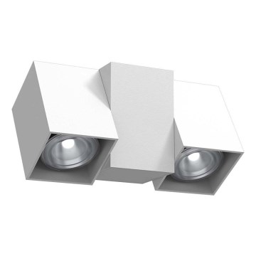 Brosline - Faretto da parete orientabile 1xGU10/10W/230V bianco
