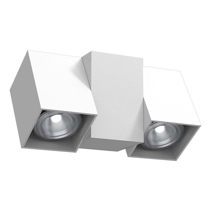 Brosline - Faretto da parete orientabile 1xGU10/10W/230V bianco