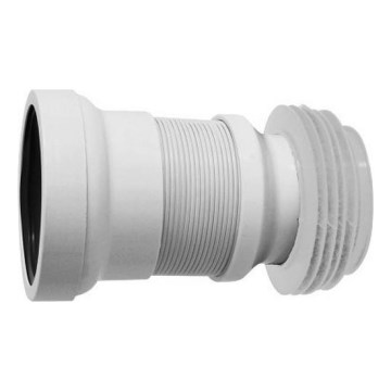 Bruckner - Connettore flessibile per vaschetta WC 21-33 cm bianco