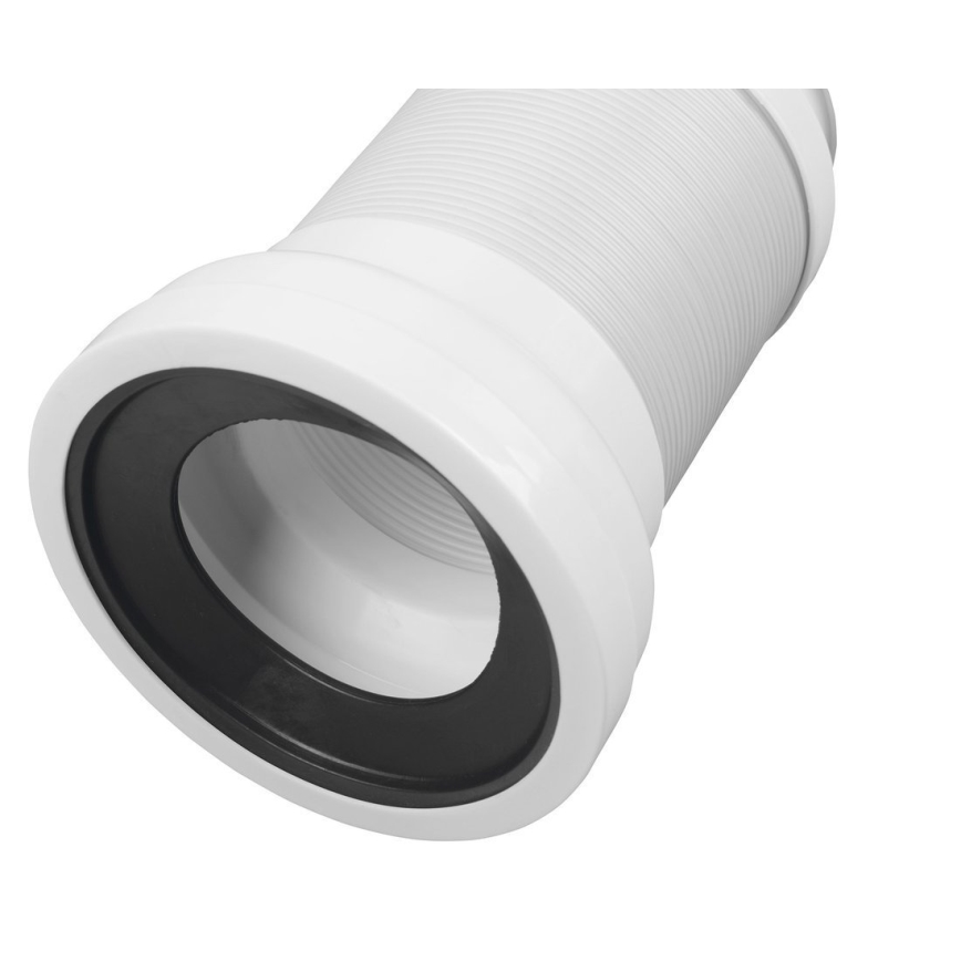 Bruckner - Connettore flessibile per vaschetta WC 27,5-55 cm bianco