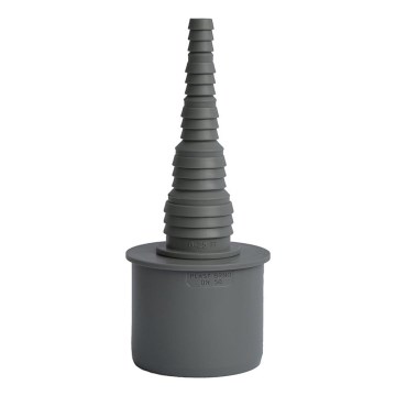 Bruckner - Estremità del tubo flessibile DN50 8-25 mm grigio
