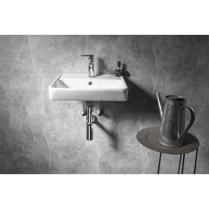 Bruckner - Lavabo da incasso NEON 45x41,5 cm ceramica/bianco