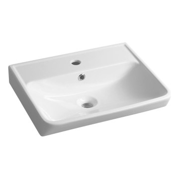 Bruckner - Lavandino incassato NEON 45x41,5 cm ceramiche/bianco