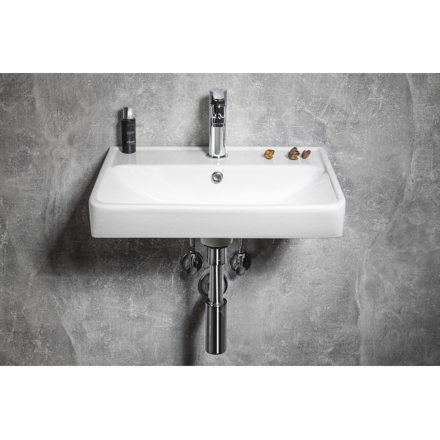 Bruckner - Lavandino incassato NEON 50x41,5 cm ceramiche/bianco