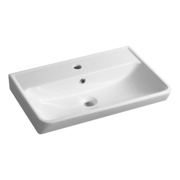 Bruckner - Lavandino incassato NEON 60x41,5 cm ceramiche/bianco