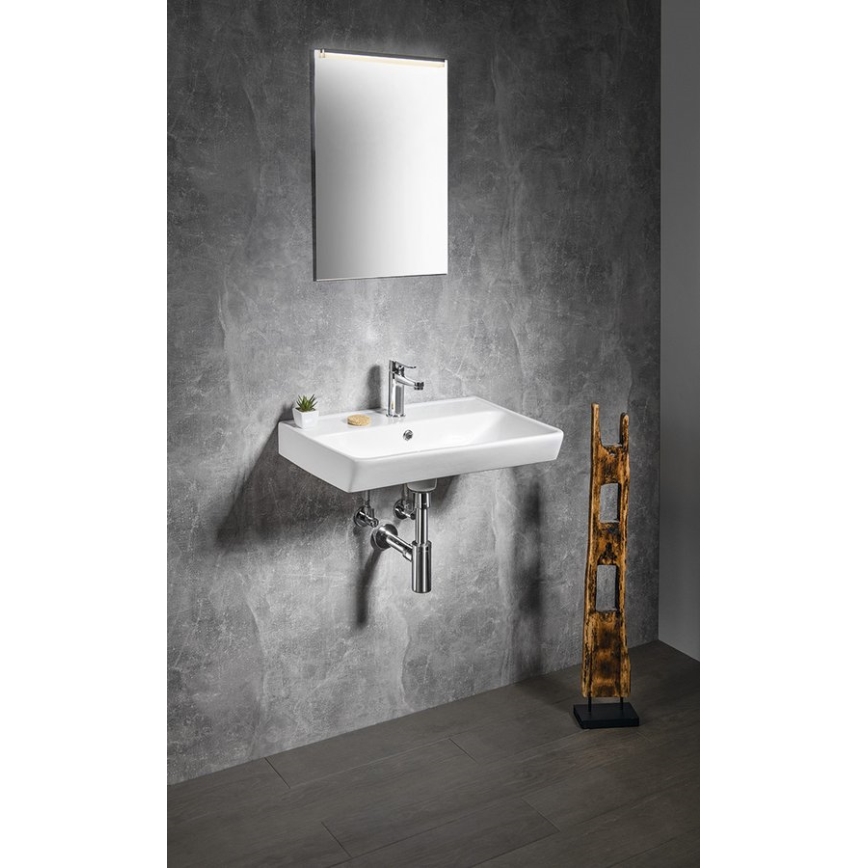 Bruckner - Lavandino incassato NEON 60x41,5 cm ceramiche/bianco