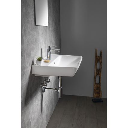 Bruckner - Lavandino incassato NEON 60x41,5 cm ceramiche/bianco
