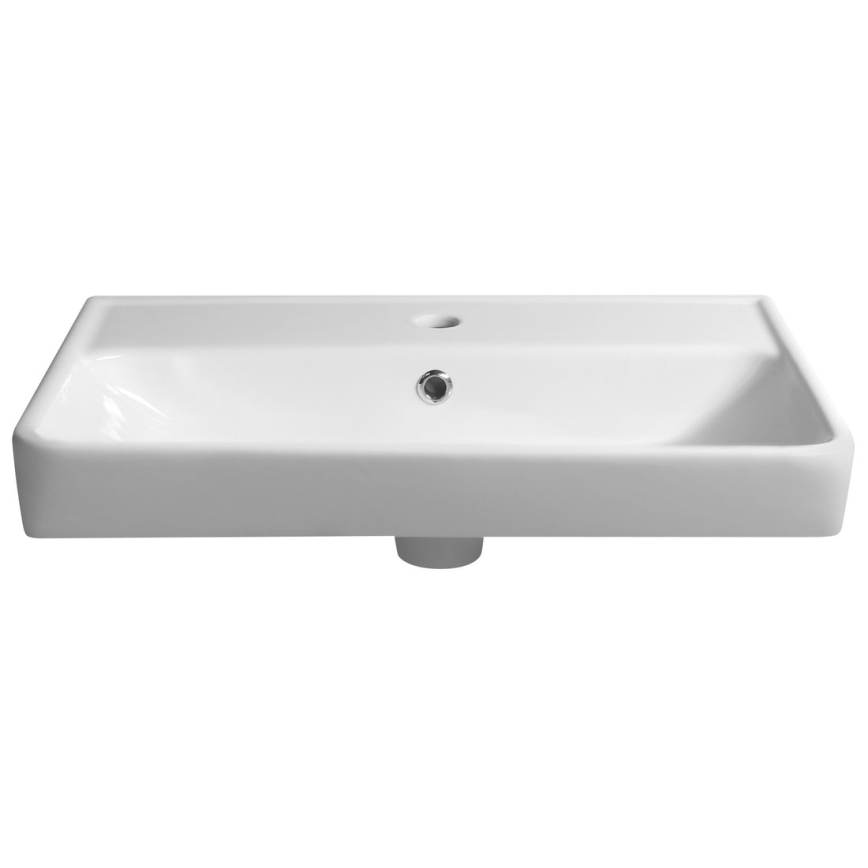 Bruckner - Lavandino incassato NEON 60x41,5 cm ceramiche/bianco