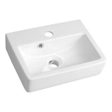 Bruckner - Lavello NOAM 37,5x28 cm ceramiche/bianco