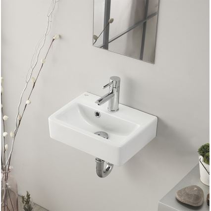 Bruckner - Lavello NOAM 37,5x28 cm ceramiche/bianco