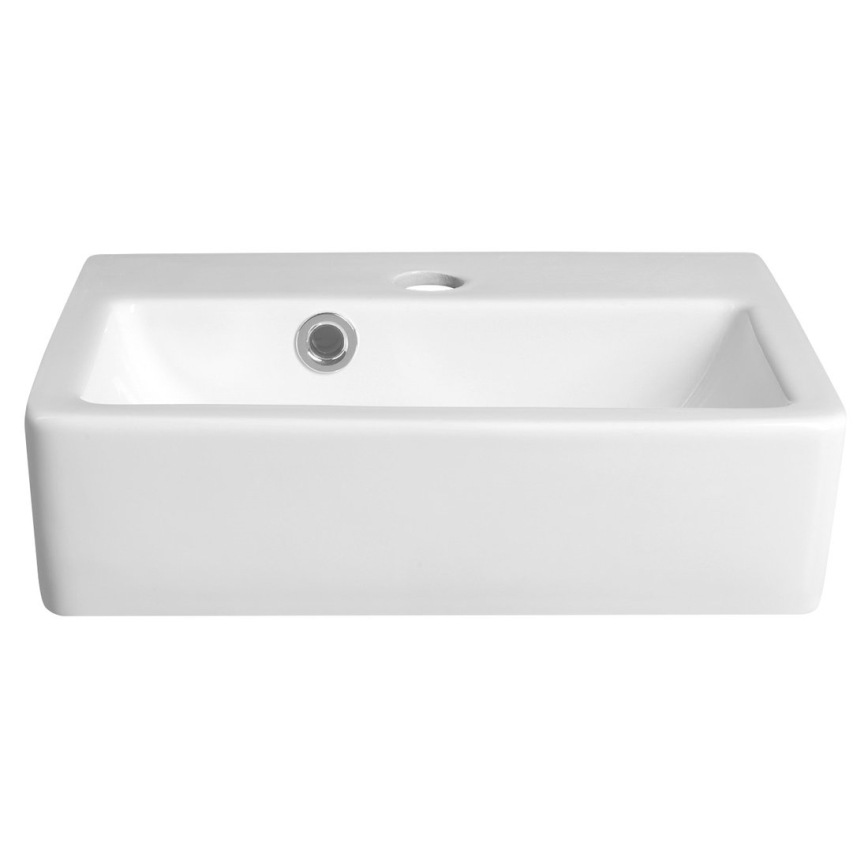 Bruckner - Lavello NOAM 37,5x28 cm ceramiche/bianco