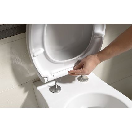 Bruckner - Sedile del water SoftClose FULDA SLIM bianco