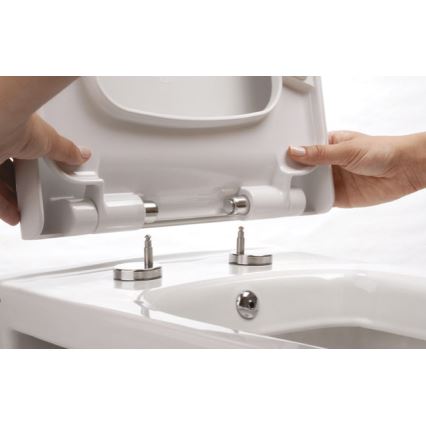 Bruckner - Sedile del water SoftClose FULDA SLIM bianco