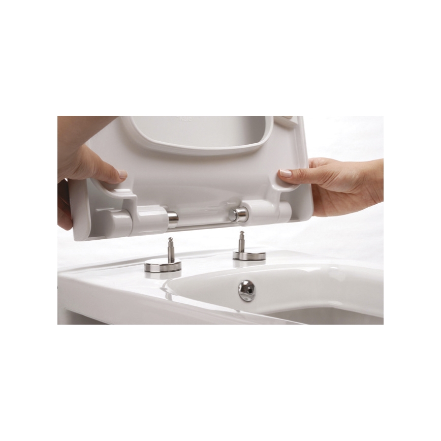 Bruckner - Sedile del water SoftClose FULDA SLIM bianco