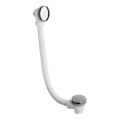 Bruckner - Set da bagno CLICK-CLACK bianco/cromo lucido