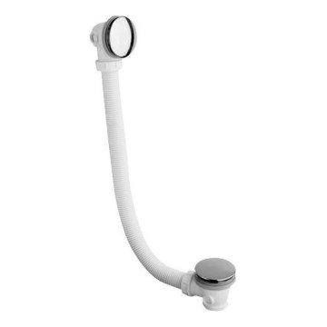 Bruckner - Set da bagno CLICK-CLACK bianco/cromo lucido