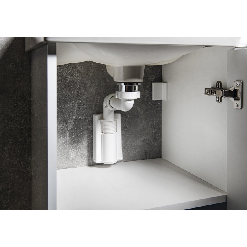 Bruckner - Vasca di raccolta furniture MURALES bianco